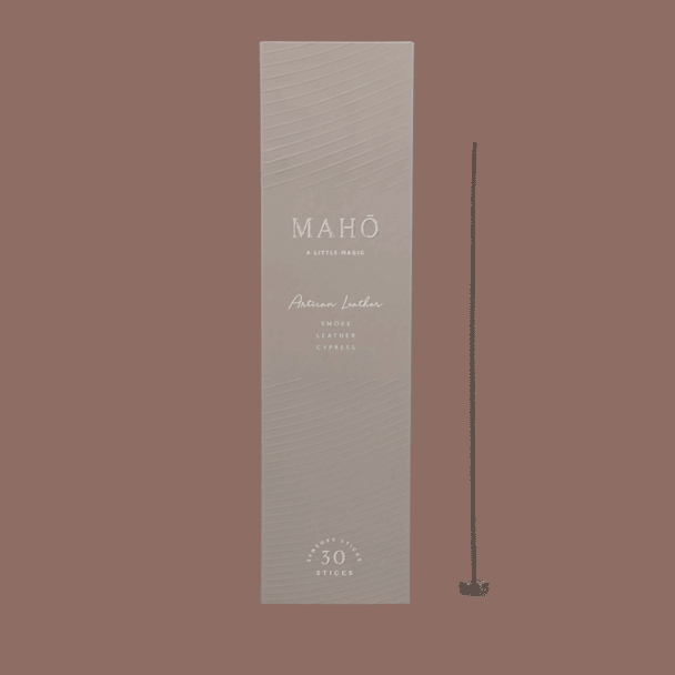MAHO SENSORY ARTISAN LEATHER INCENSE STICKS