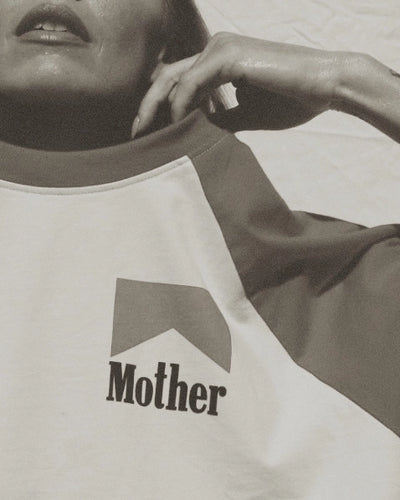 HAPPY LITTLE MOTHER | WORLD CHAMPION MOTHER OVERSIZED RAGLAN TEE
