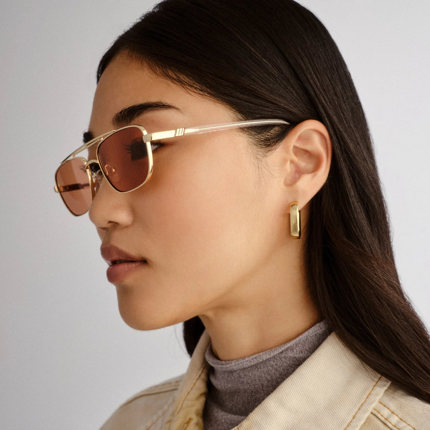 LE SPECS LE MIMI GOLD CINNAMON TINT