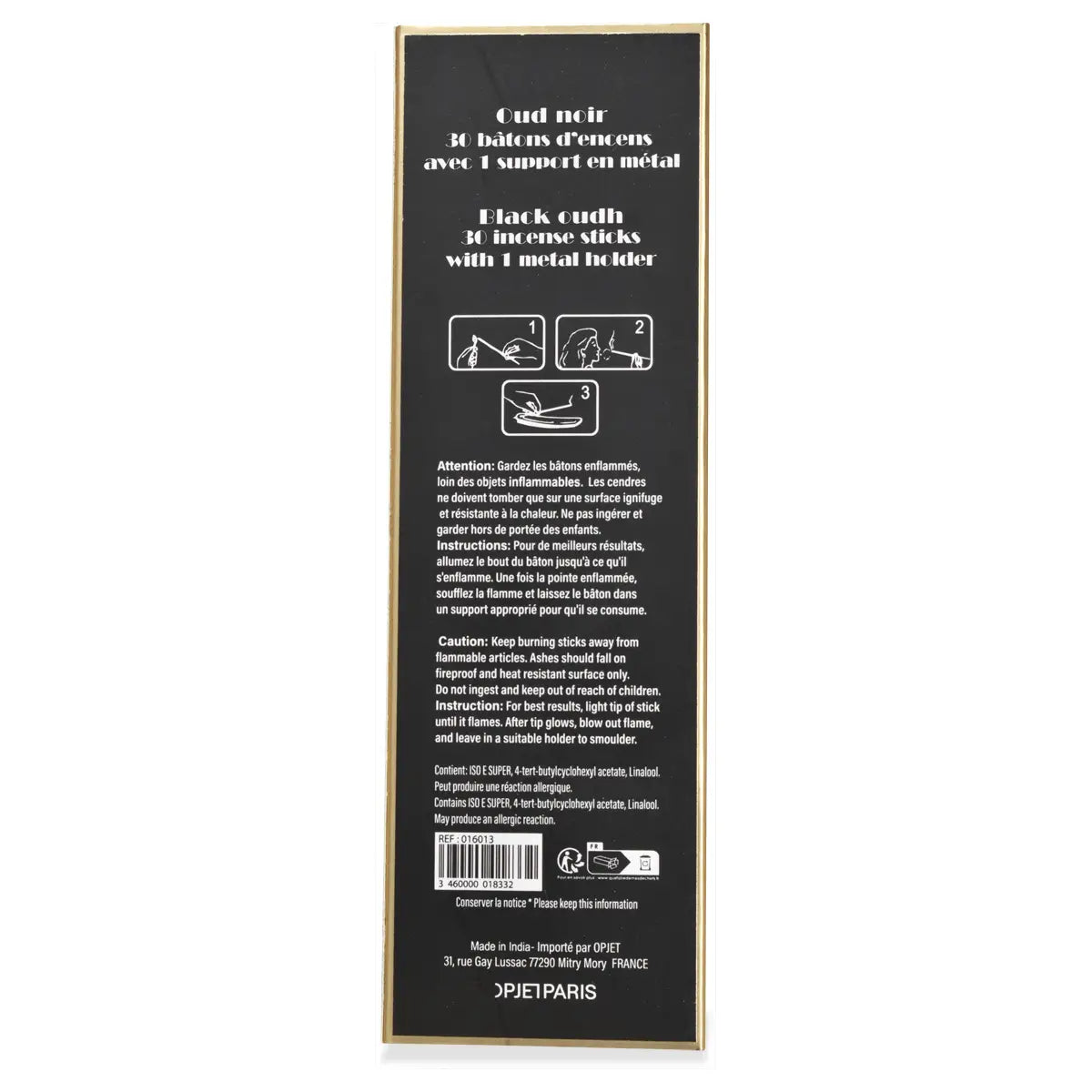 SUBLIME BLACK OUD INCENSE | LOBJET PARIS | BABY LEMONADE STORE