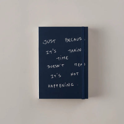 GRY MATTR X THOMAS LELU POÈTE NOTEBOOK  MIDNIGHT