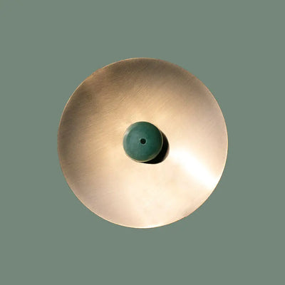 MAHO SENSORY GREEN ADVENTURINE CRYSTAL INCENSE HOLDER