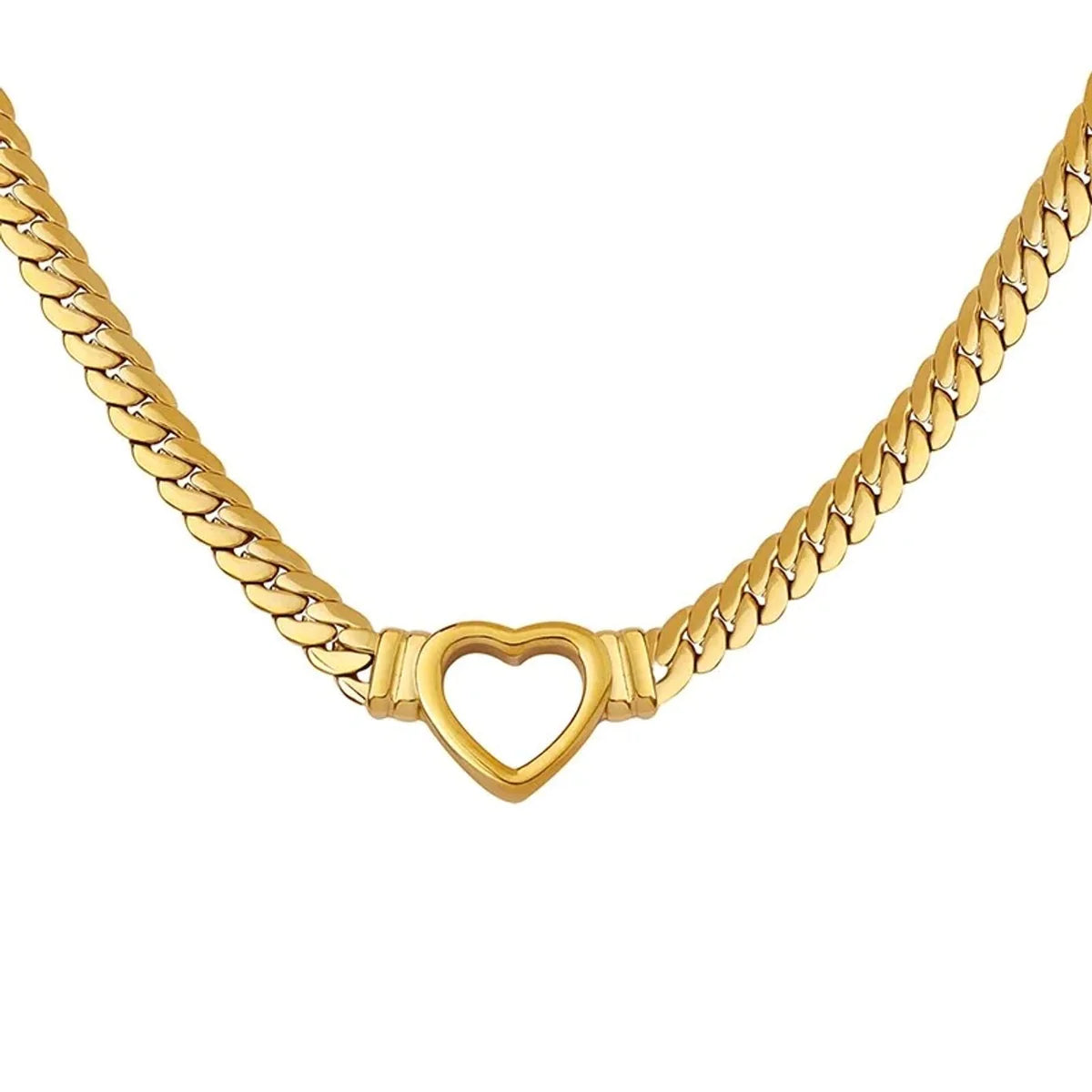 ZAYA COLLECTIVE INCANTARE HEART GOLD NECKLACE