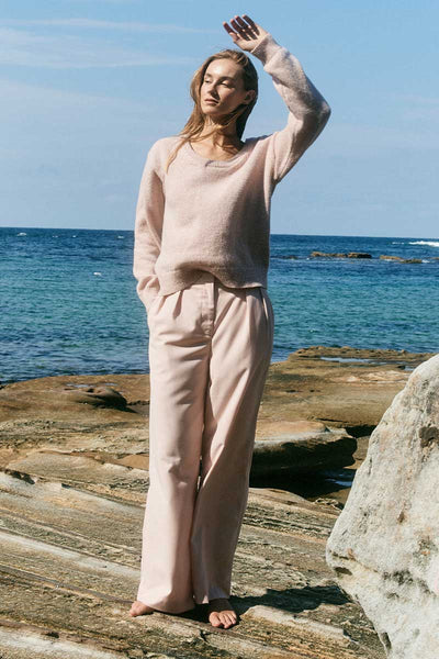 MON RENN MARA PANT BLUSH PINK