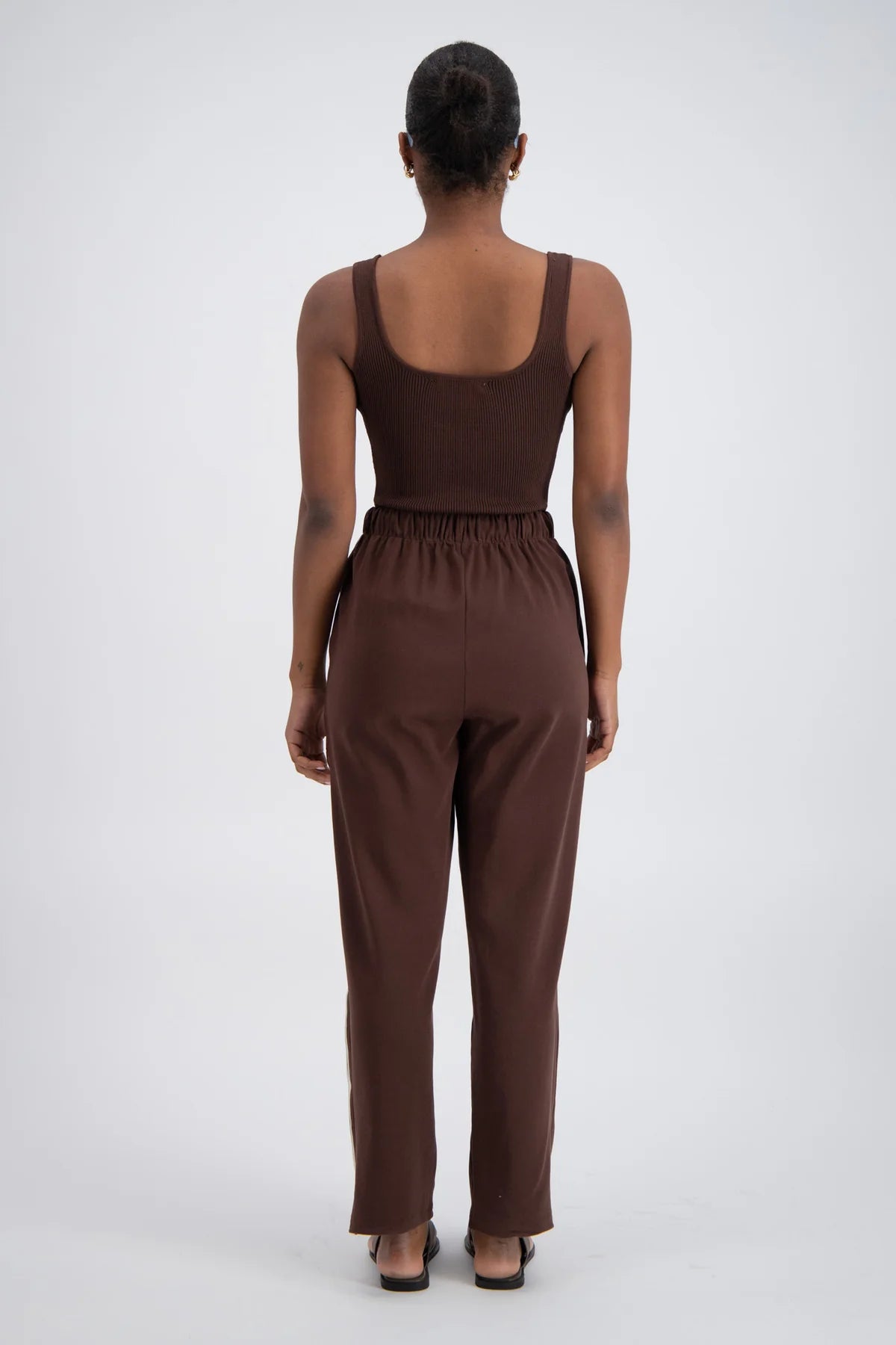 JASMINE ALEXA | PANAREA TRACK PANT CHOCOLATE | BABY LEMONADE STORE