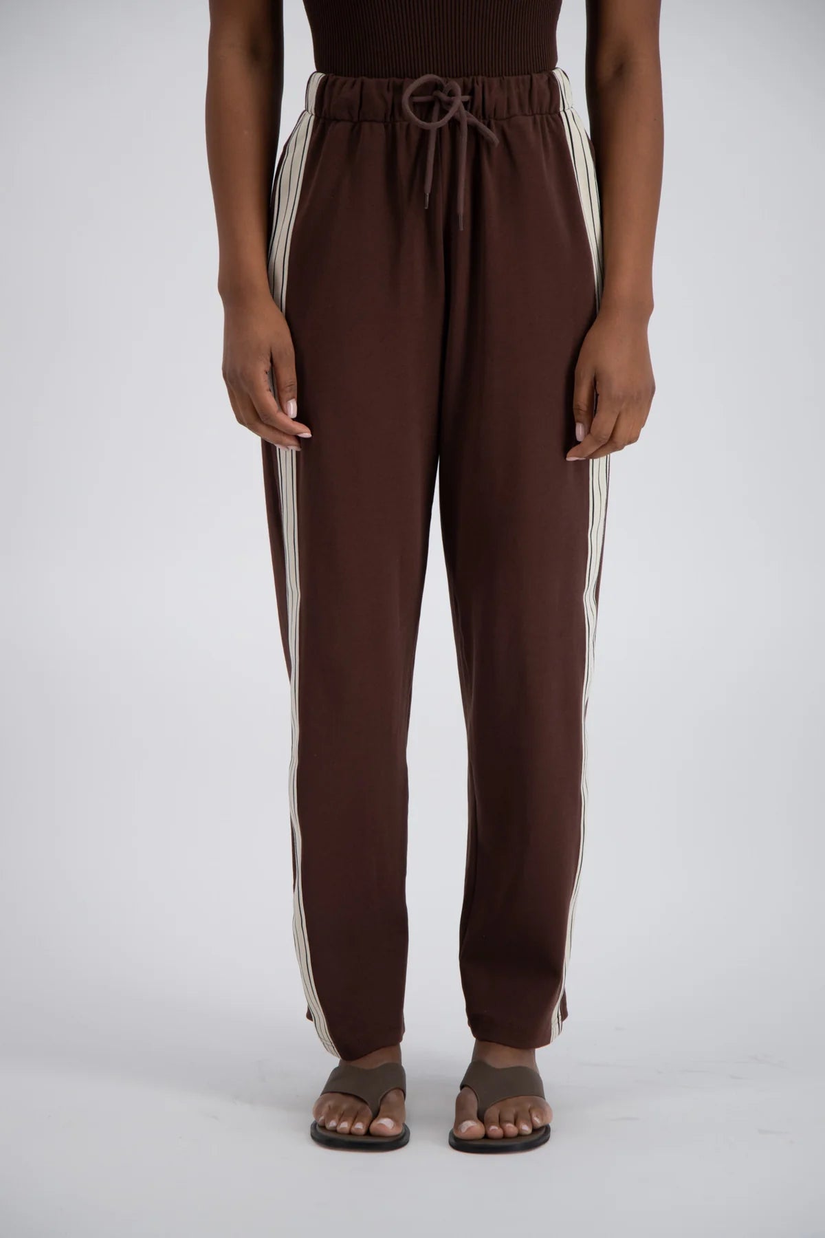JASMINE ALEXA | PANAREA TRACK PANT CHOCOLATE | BABY LEMONADE STORE