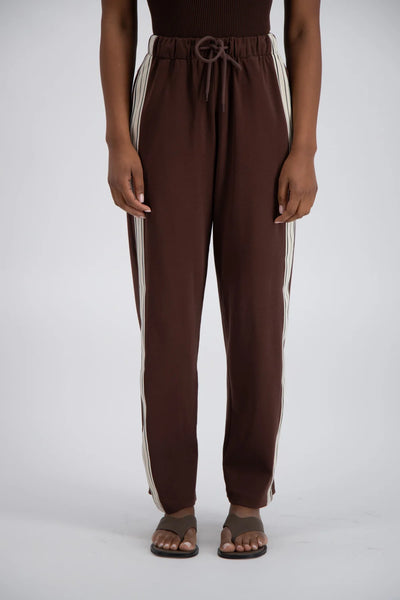 JASMINE ALEXA | PANAREA TRACK PANT CHOCOLATE | BABY LEMONADE STORE