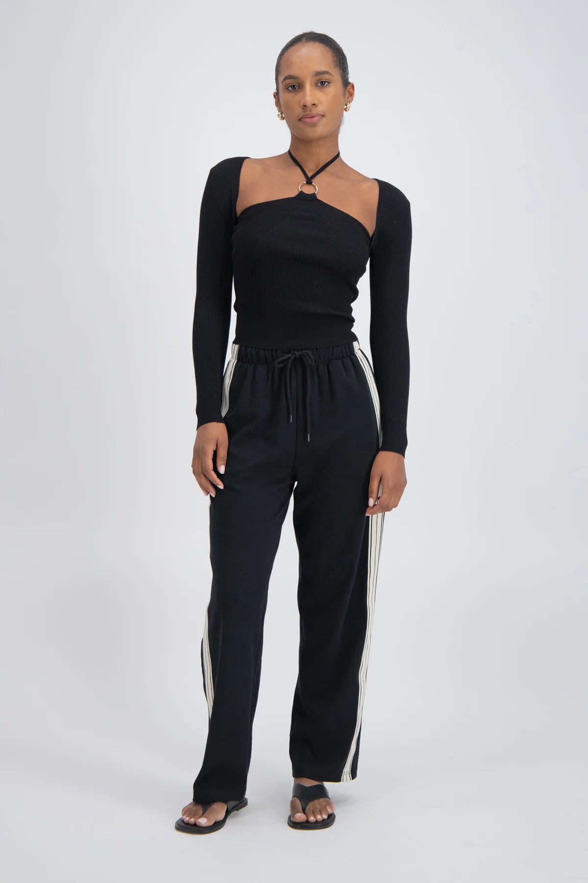 Jasmine Alexa Panarea track pant black