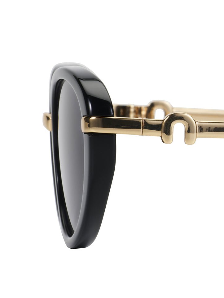 Nim x Pared Style 01 - Black/Gold - Pared Eyewear