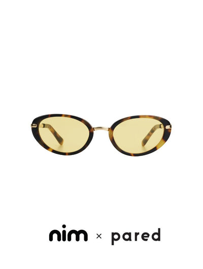 Nim x Pared Style 01 - Tortoise/Yellow - Pared Eyewear