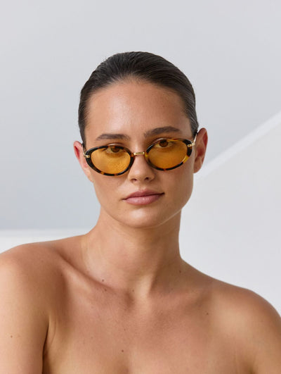 Nim x Pared Style 01 - Tortoise/Yellow - Pared Eyewear