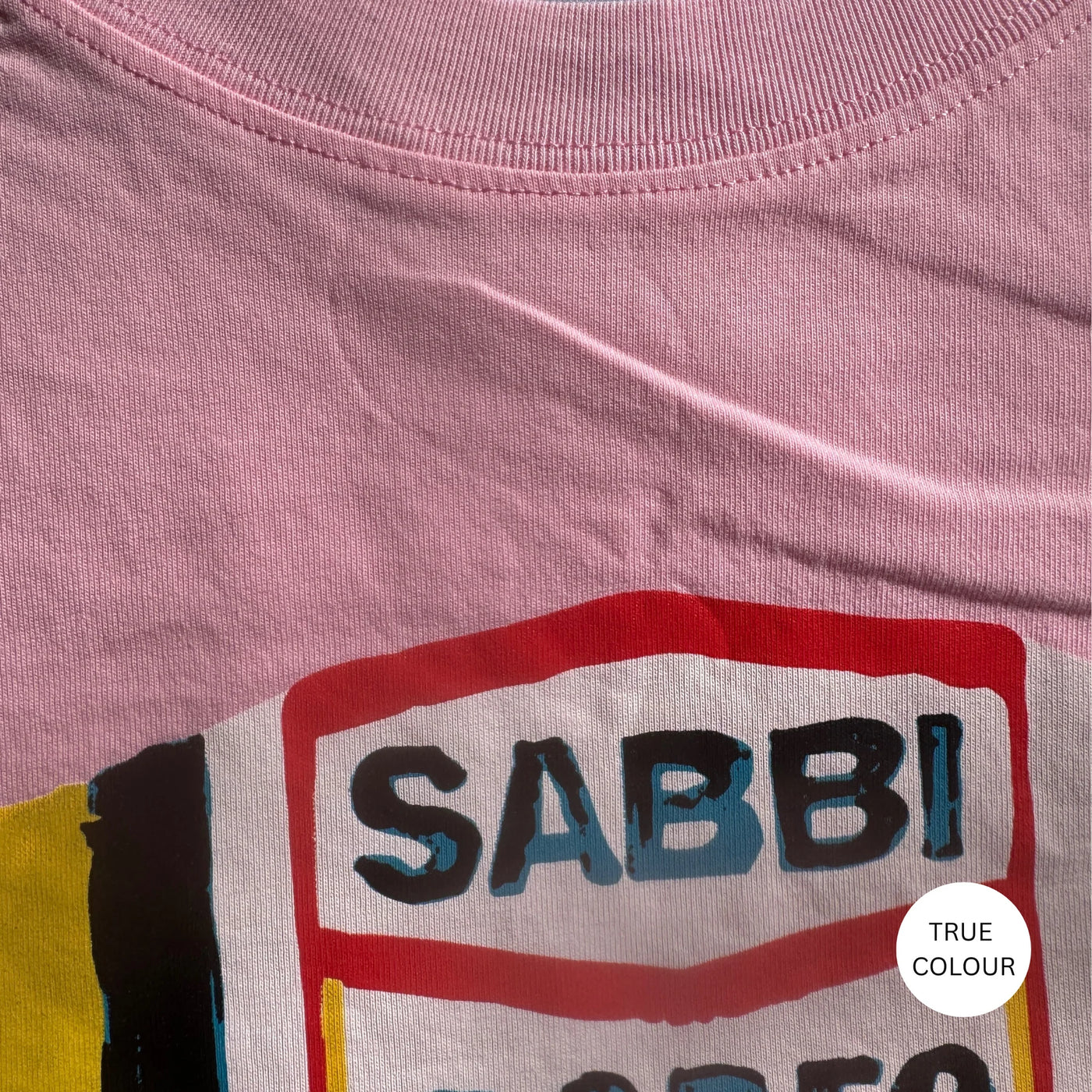 SABBI THE SELF LOVE CLUB RODEO VERY OVERSIZED  TEE PINK