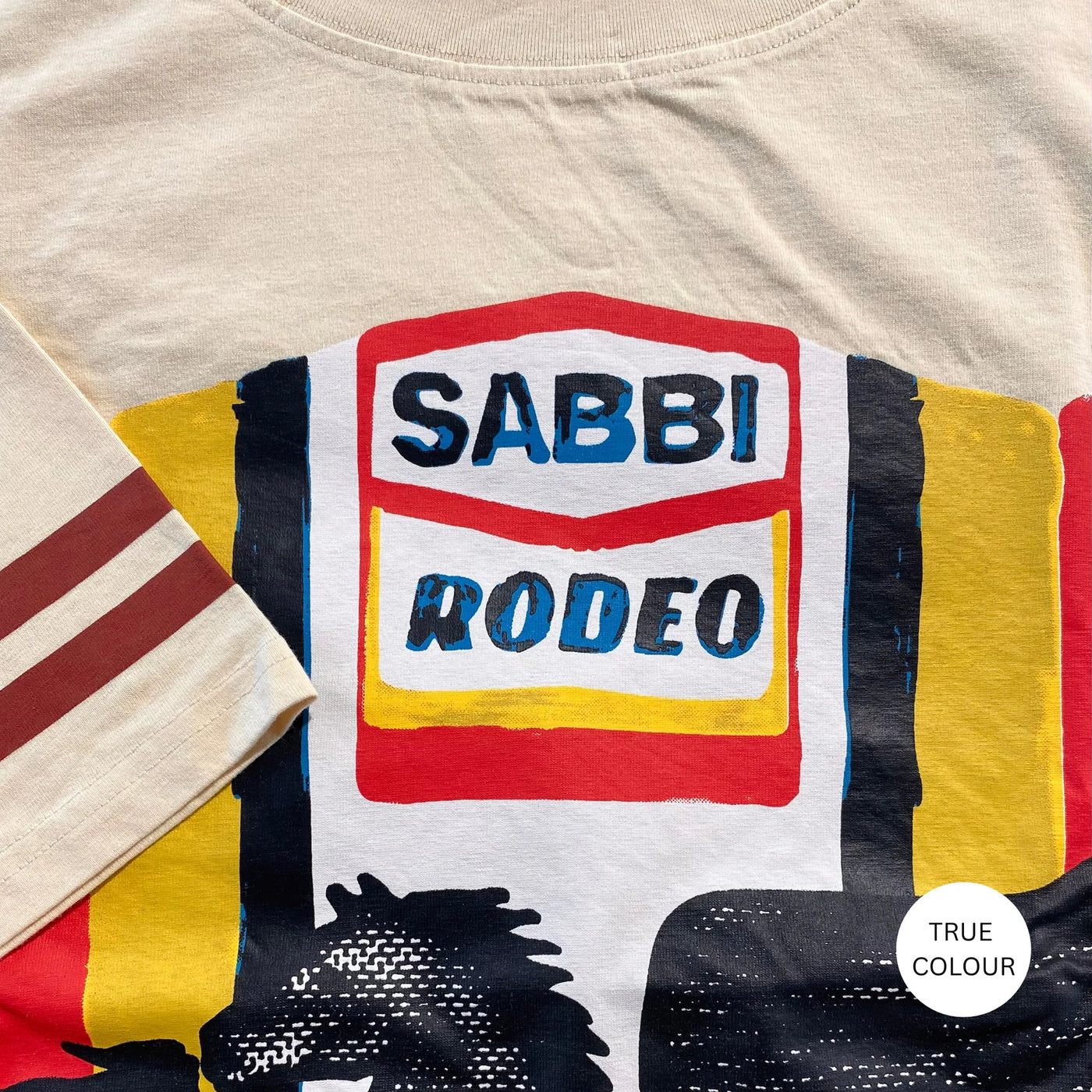 SABBI THE SELF LOVE CLUB RODEO VERY OVERSIZED  TEE