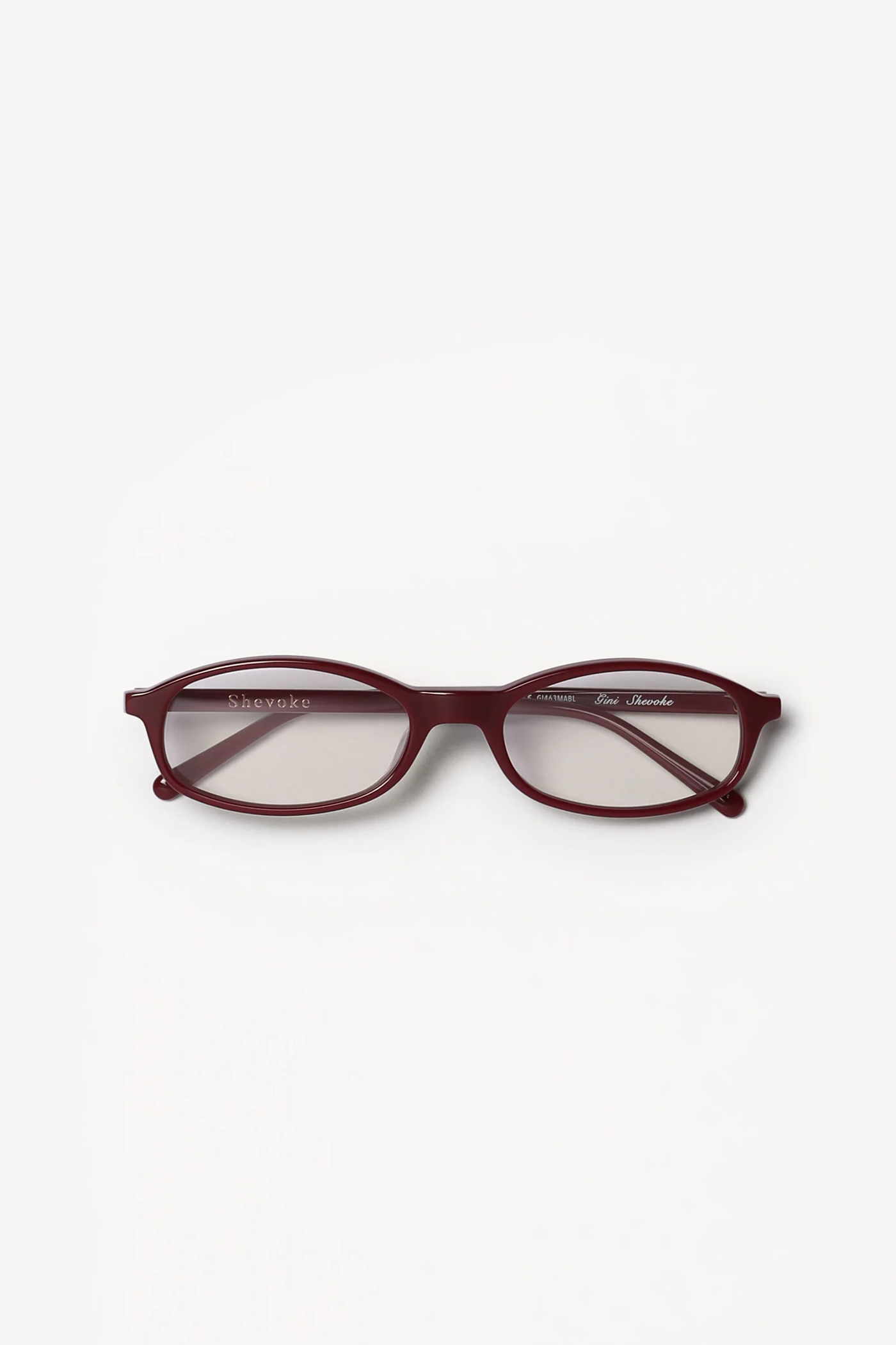SHEVOKE GINI SUNGLASSES MAROON BLUE LIGHT