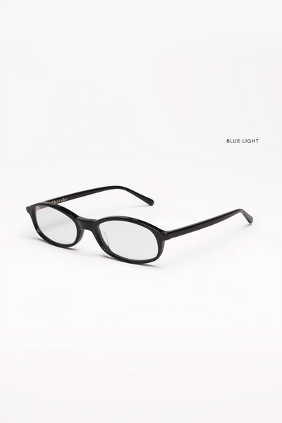 SHEVOKE GINI SUNGLASSES BLACK  BLUE LIGHT