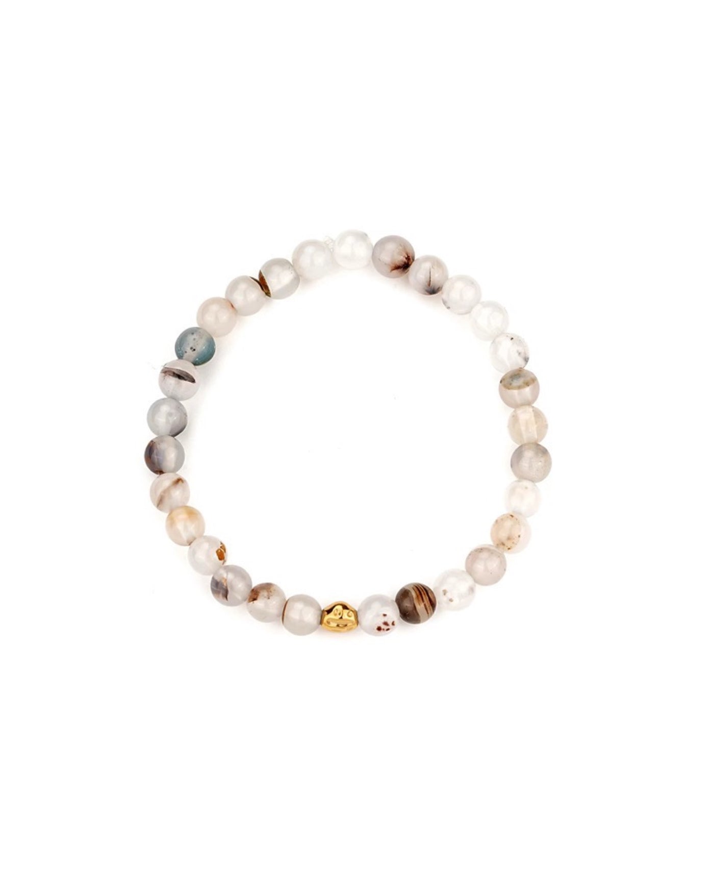 AURA BRACELET FLOWER AGATE
