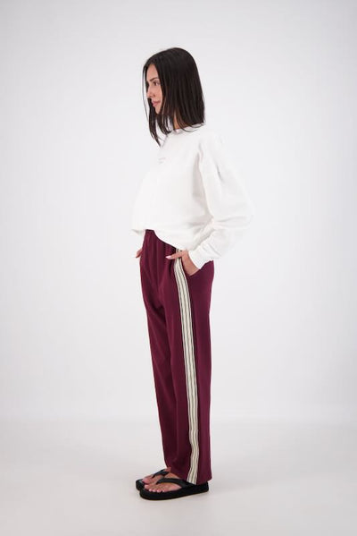 JASMINE ALEXA | PANAREA TRACK PANT FOREST PLUM| BABY LEMONADE STORE
