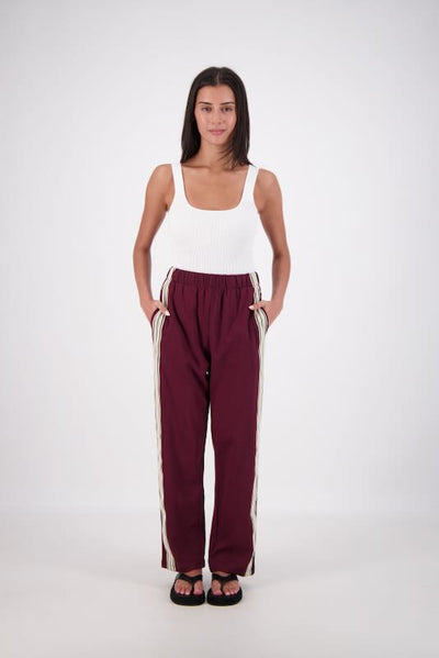 JASMINE ALEXA | PANAREA TRACK PANT FOREST PLUM| BABY LEMONADE STORE