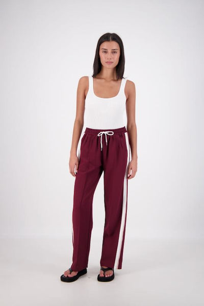 JASMINE ALEXA | CASSIS TRACK PANT PLUM | BABY LEMONADE STORE