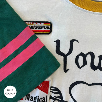 SABBI THE VERY OVERSIZED BEYOUTIFUL HOTEL TEE MARSHMALLOW