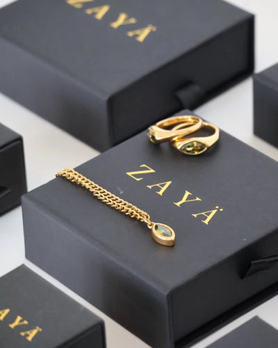 ZAYA COLLECTIVE| OLIVINE NECKLACE  | BABY LEMONADE STORE