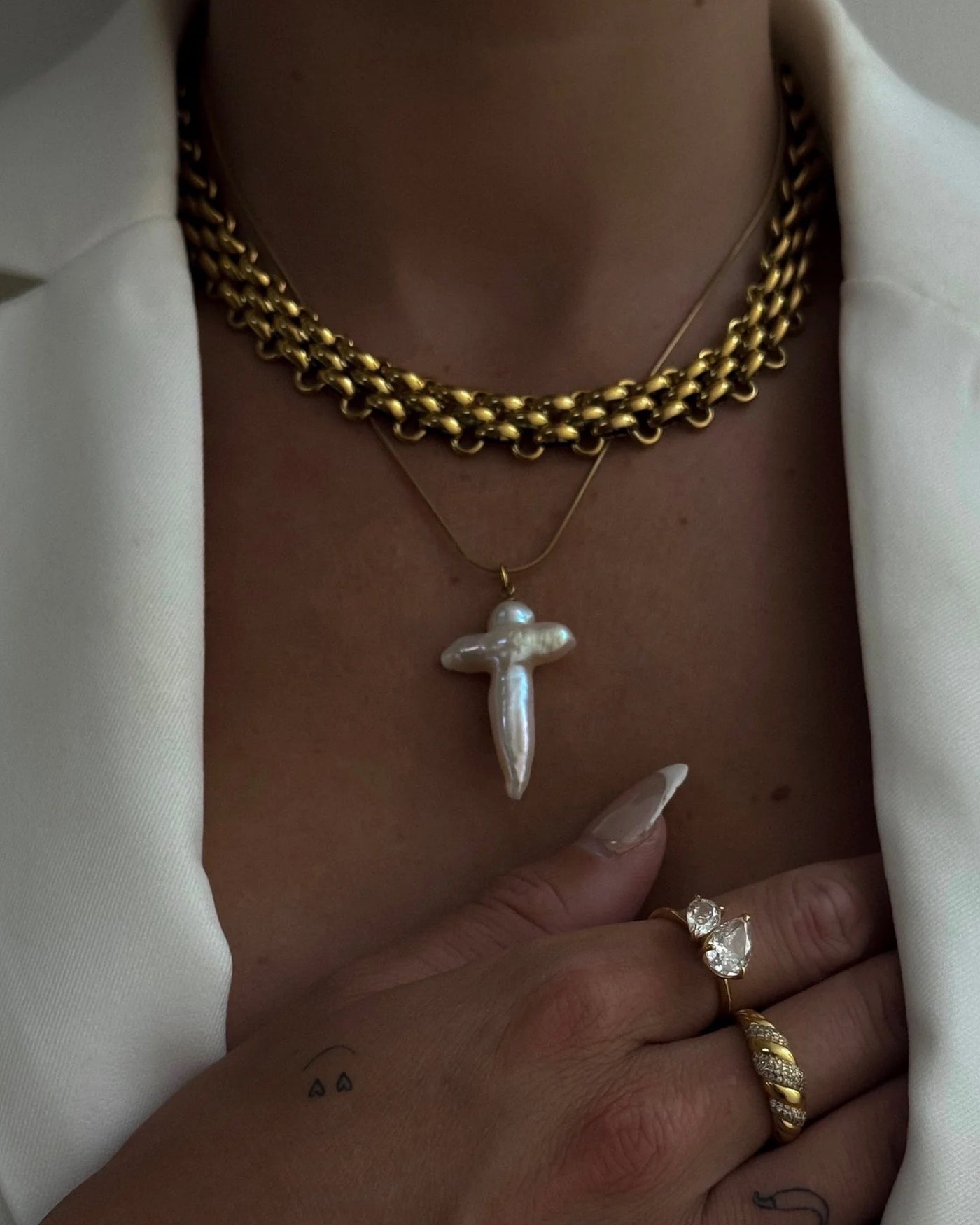 ZAYA COLLECTIVE ZALI CHAIN NECKLACE  GOLD | BABY LEMONADE STORE