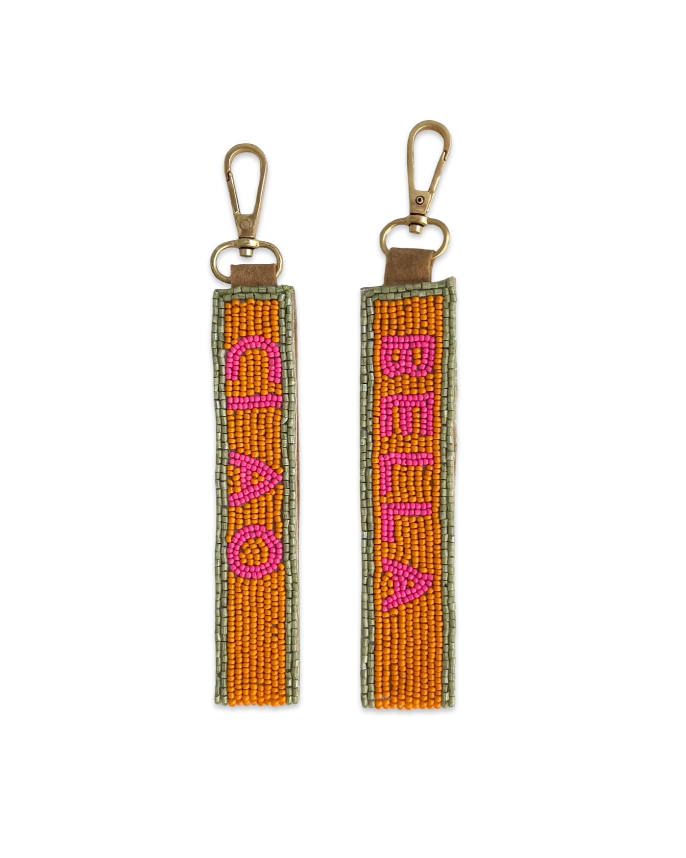 CIAO BELLA PINK KEY RING YELLOW | BABY LEMONADE STORE