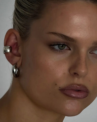 ZAYA COLLECTIVE| MILA EAR CUFF SILVER| BABY LEMONADE STORE