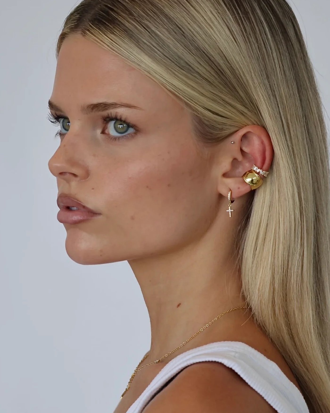 ZAYA COLLECTIVE| MILA EAR CUFF GOLD| BABY LEMONADE STORE