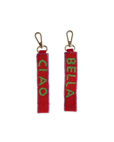 CIAO BELLA PINK KEY RING | BABY LEMONADE STORE