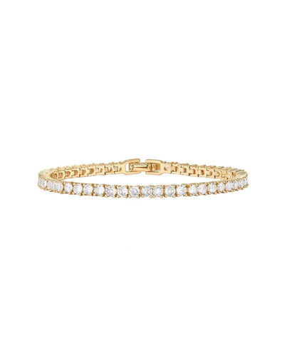 ZAYA COLLECTIVE| ELECTRA TENNIS BRACELET GOLD  | BABY LEMONADE STORE