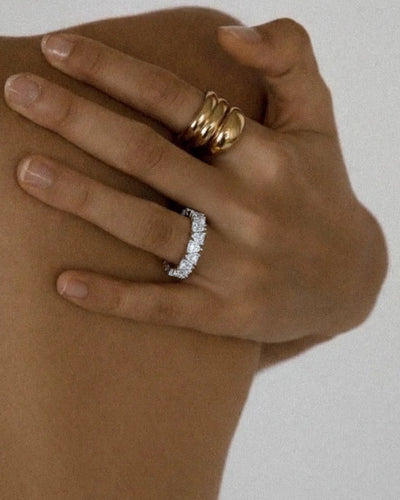 ZAYA COLLECTIVE| AZMII ETERNITY RING | BABY LEMONADE STORE