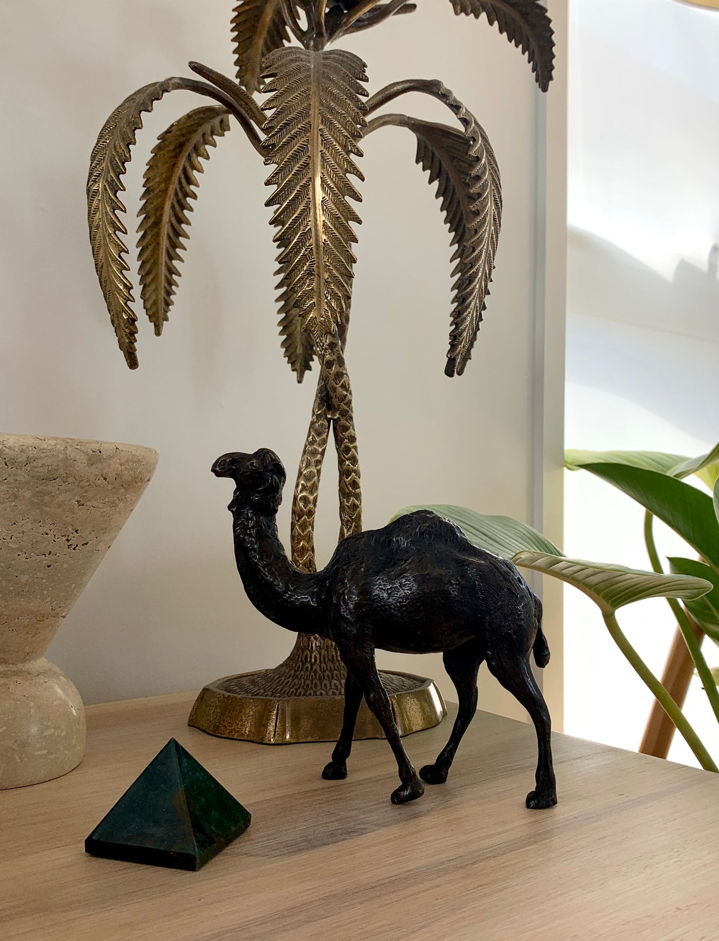 Brass Camel Decoration Black Baby Lemonade Store
