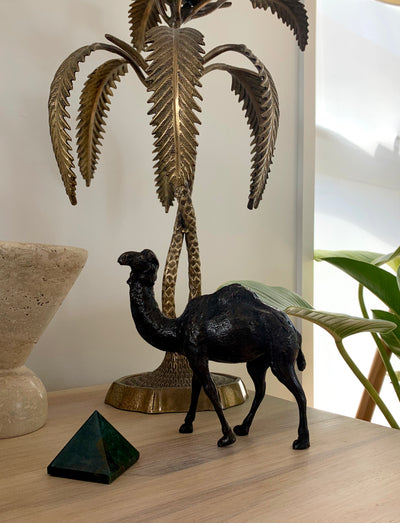 Brass Camel Decoration Black Baby Lemonade Store