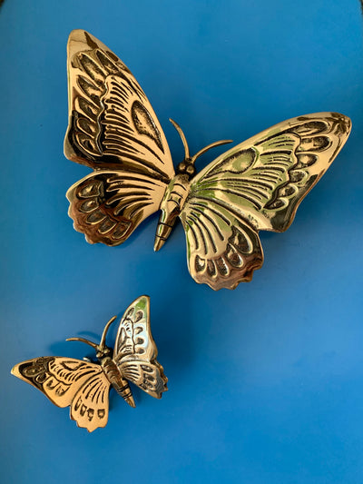 Brass Butterfly decor. Baby Lemonade Store