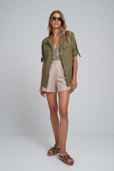 I Love Lilya Jade Jacket Khaki