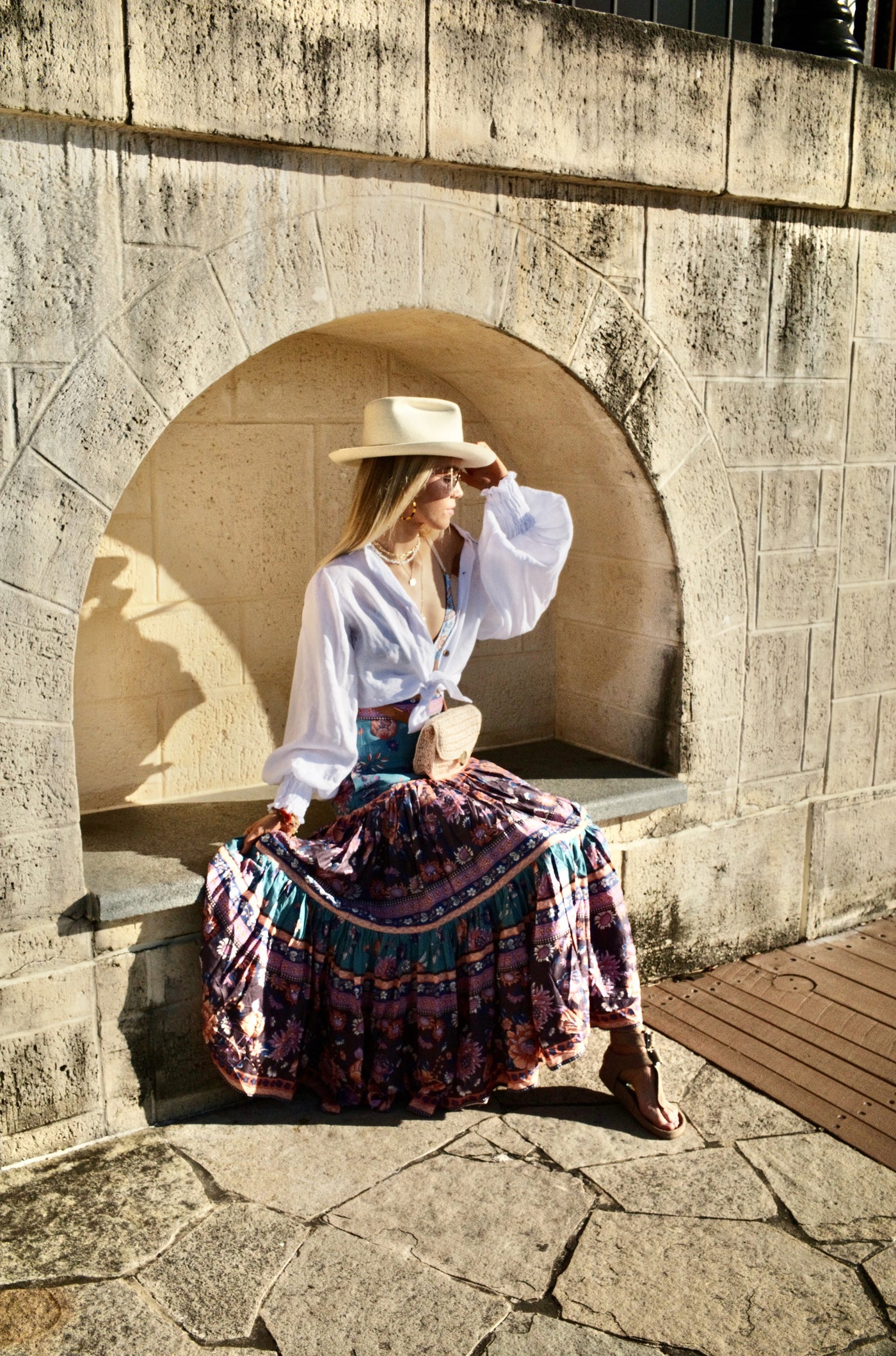 THE BROMLEY CREAM HAT