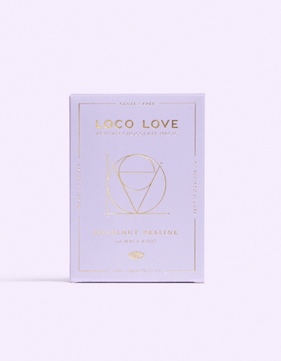 LOCO LOVE HAZELNUT PRALINE WITH MACA