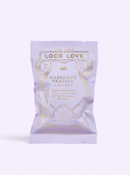 LOCO LOVE HAZELNUT PRALINE WITH MACA