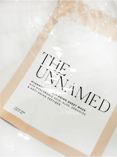 HYDRATING & ANTI AGING SHEET MASK ~ THE UNNAMED