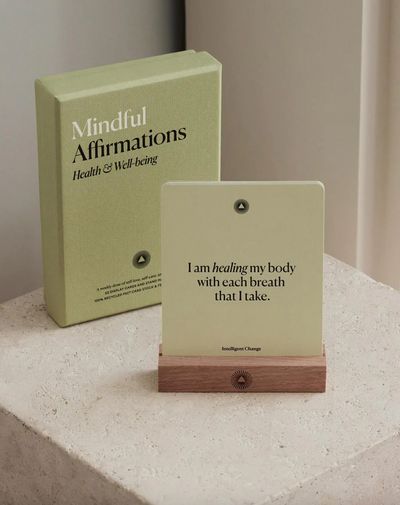 INTELLIGENT CHANGE MINDFUL AFFIRMATONS CARD DECK HEALTH & WELLBEING