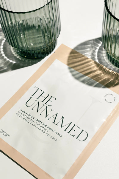 CLARIFYING & SOOTHING SHEET MASK ~ THE UNNAMED